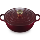 Le Creuset Cast Iron Signature Soup Pot 26cm RhoneGarnet image number 2